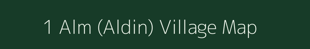 1 Alm (Aldin) village map in Rajasthan