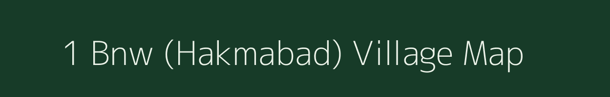 1 Bnw (Hakmabad) village map in Rajasthan