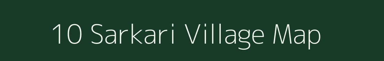 10 Sarkari village map in Rajasthan