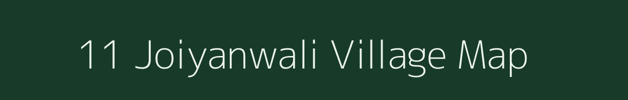 11 Joiyanwali village map in Rajasthan