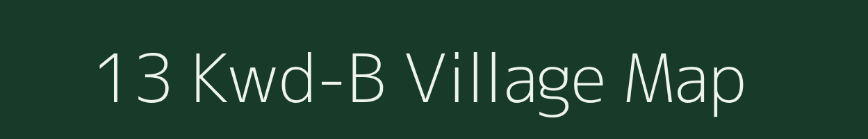 13 Kwd-B village map in Rajasthan