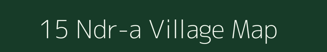 15 Ndr-a village map in Rajasthan