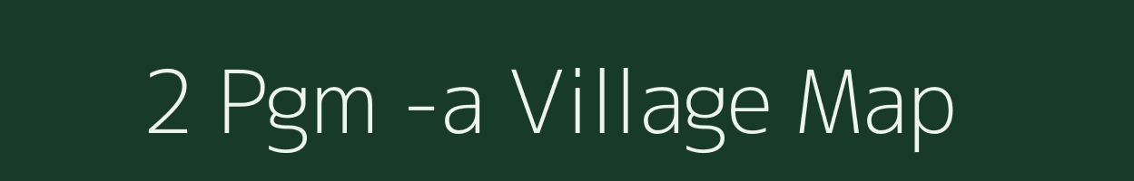 2 Pgm -a village map in Rajasthan