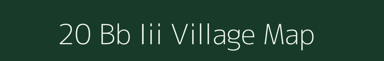 20 Bb Iii village map in Rajasthan