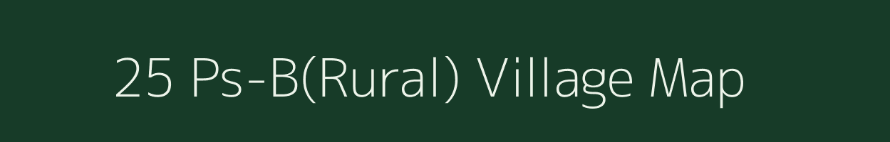 25 Ps-B(Rural) village map in Rajasthan