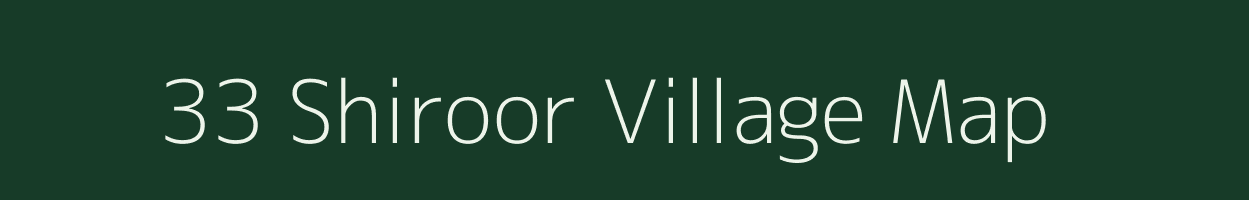 33 Shiroor village map in Karnataka