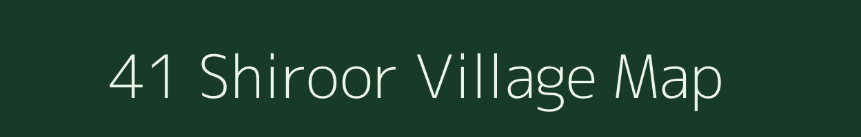 41 Shiroor village map in Karnataka