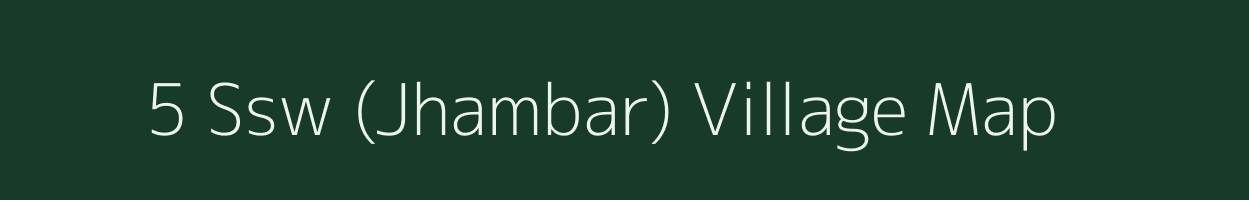 5 Ssw (Jhambar) village map in Rajasthan