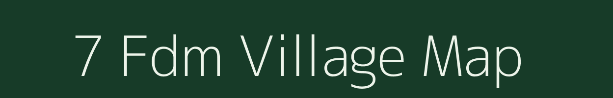 7 Fdm village map in Rajasthan