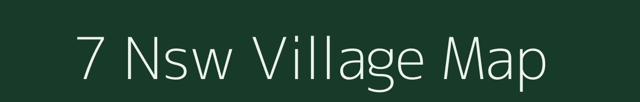 7 Nsw village map in Rajasthan