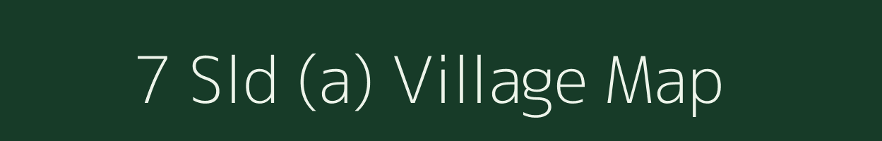 7 Sld (a) village map in Rajasthan