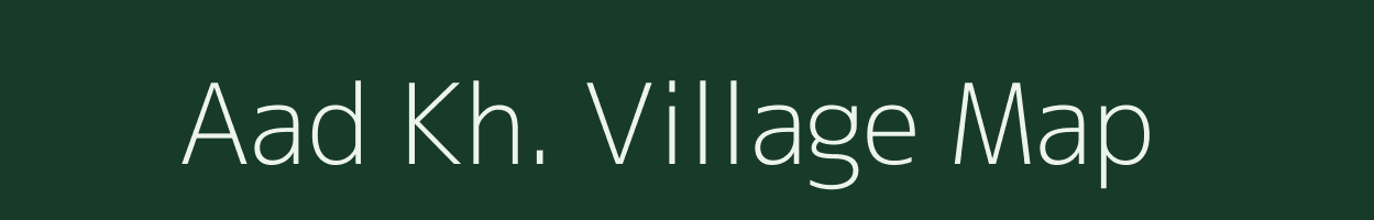 Aad Kh. village map in Maharashtra