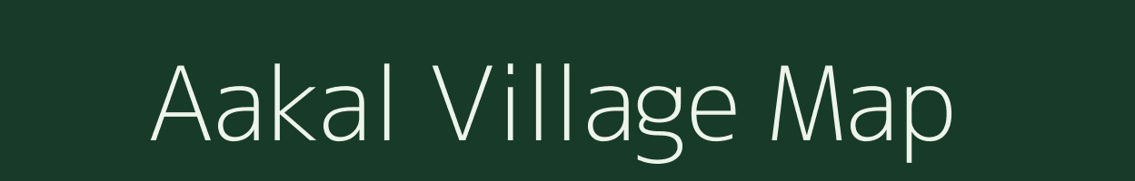 Aakal village map in Rajasthan
