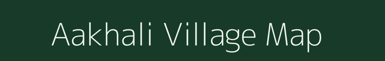 Aakhali village map in Uttarakhand