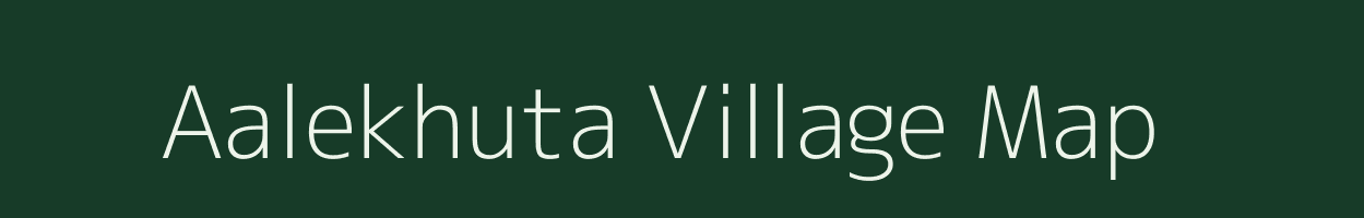 Aalekhuta village map in Chhattisgarh