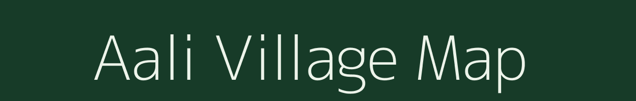 Aali village map in Uttarakhand