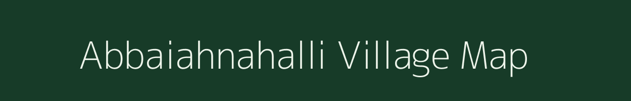 Abbaiahnahalli village map in Karnataka