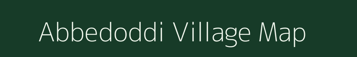 Abbedoddi village map in Andhra Pradesh