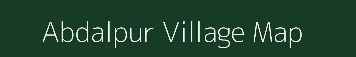 Abdalpur village map in Bihar