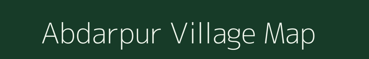 Abdarpur village map in West Bengal