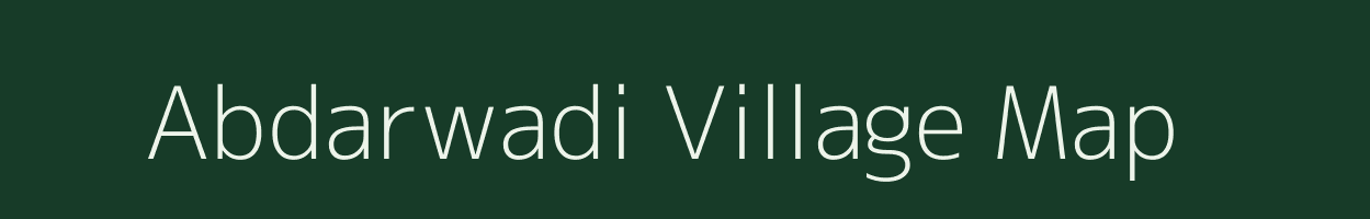 Abdarwadi village map in Maharashtra