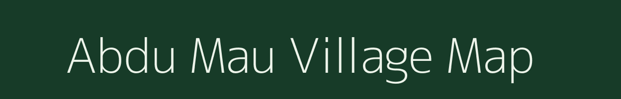 Abdu Mau village map in Uttar Pradesh