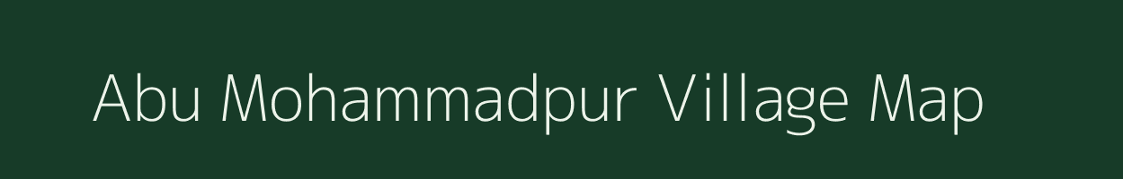 Abu Mohammadpur village map in Bihar