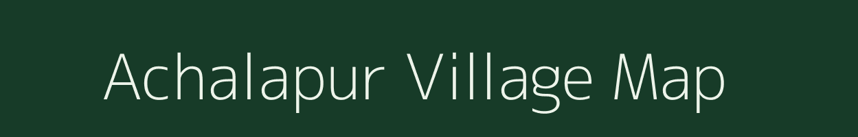 Achalapur village map in Karnataka