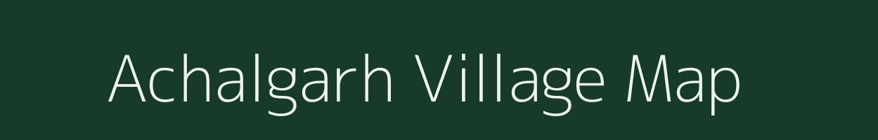 Achalgarh village map in Madhya Pradesh