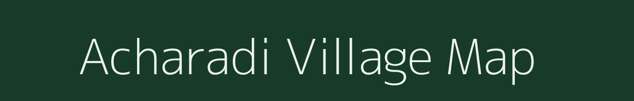 Acharadi village map in Karnataka