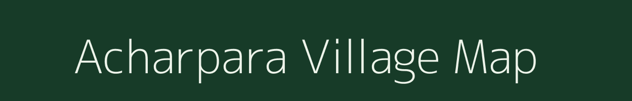 Acharpara village map in West Bengal