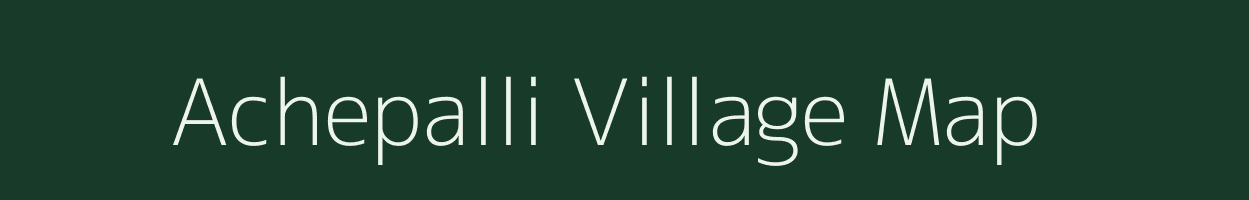 Achepalli village map in Karnataka