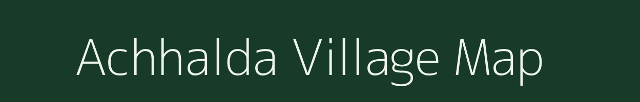 Achhalda village map in Uttar Pradesh