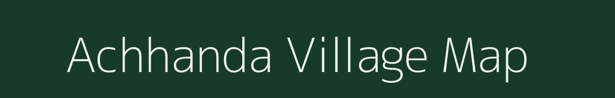 Achhanda village map in Odisha