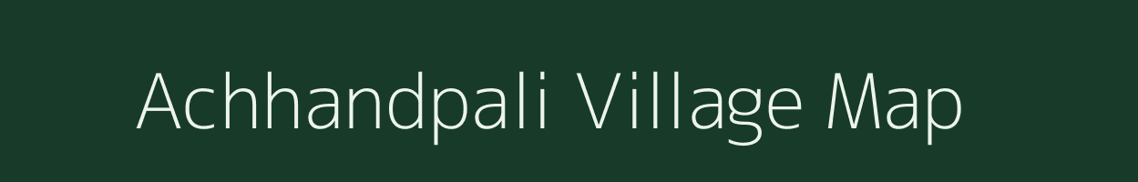 Achhandpali village map in Odisha