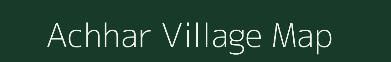 Achhar village map in Uttar Pradesh