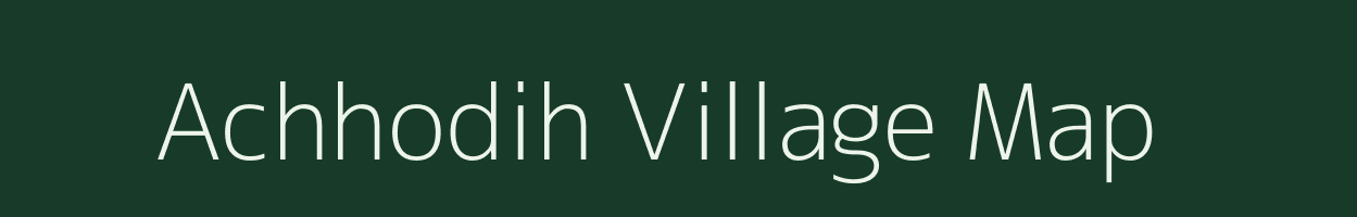 Achhodih village map in Jharkhand