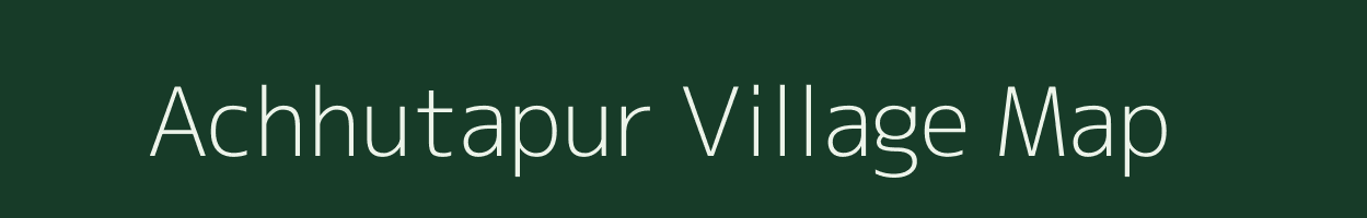 Achhutapur village map in Odisha