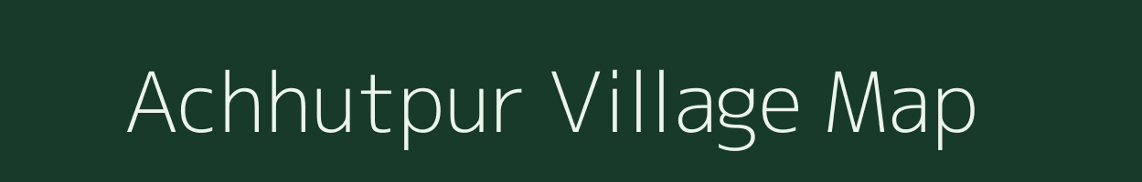 Achhutpur village map in Odisha