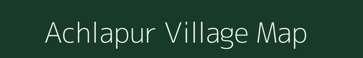 Achlapur village map in Uttar Pradesh