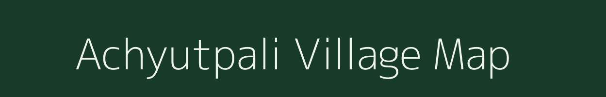 Achyutpali village map in Odisha