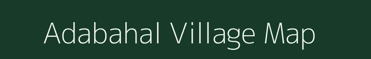 Adabahal village map in Odisha
