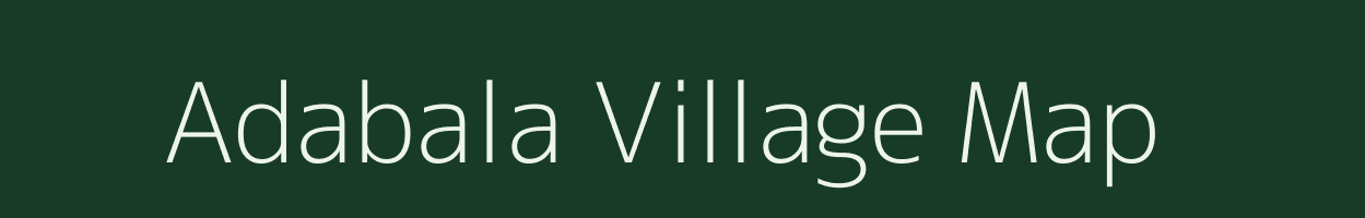 Adabala village map in Rajasthan