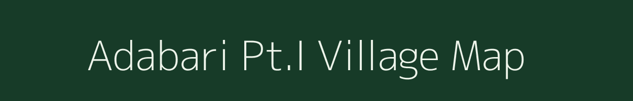 Adabari Pt.I village map in Assam