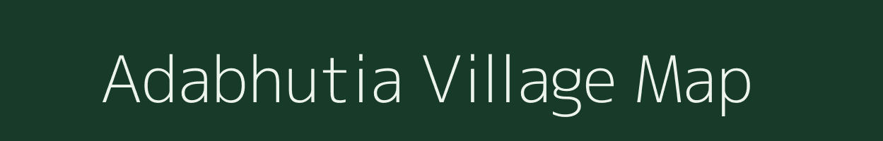 Adabhutia village map in Odisha