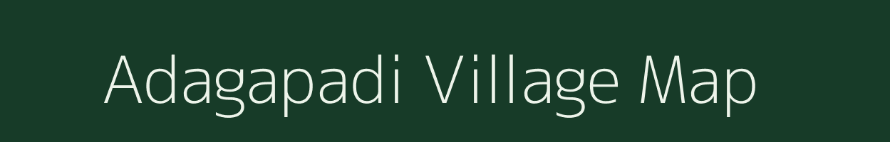 Adagapadi village map in Tamil Nadu