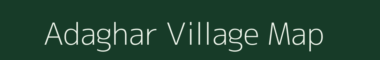 Adaghar village map in Rajasthan