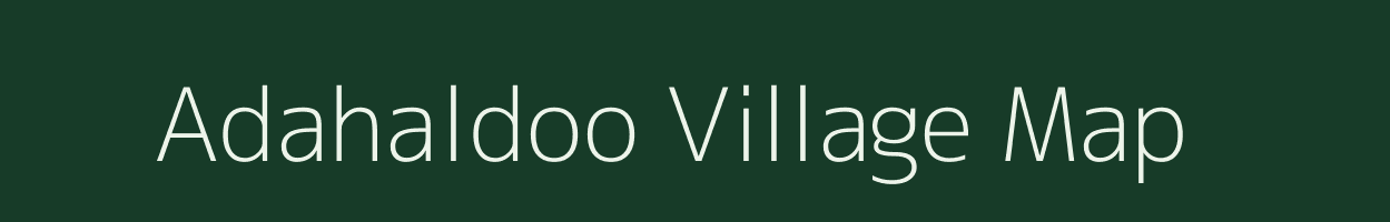 Adahaldoo village map in Rajasthan