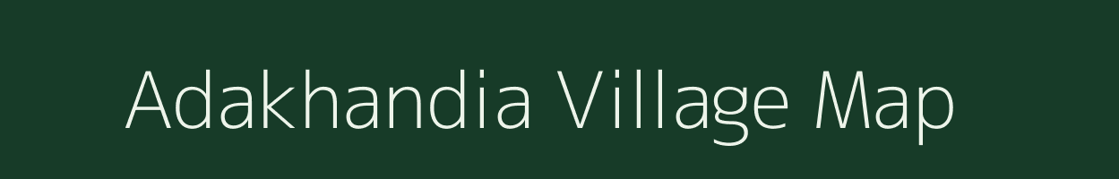 Adakhandia village map in Odisha