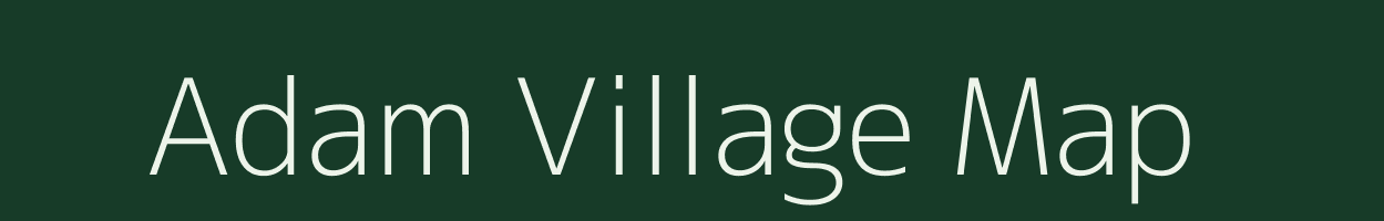 Adam village map in Maharashtra